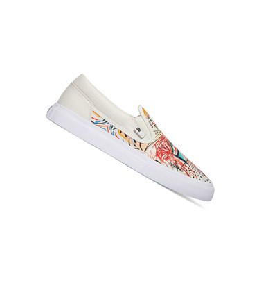 DC Basquiat Manual Slip On Panske Biele | CM1946572