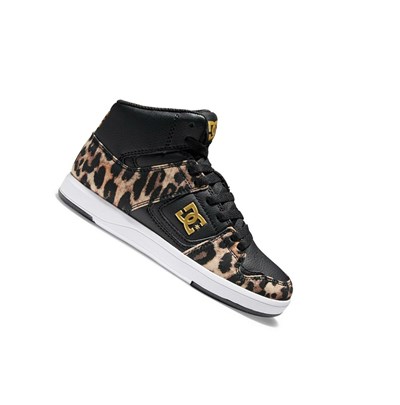 DC DC Cure High-Top Tenisky Detske Leopardie | SE1928045