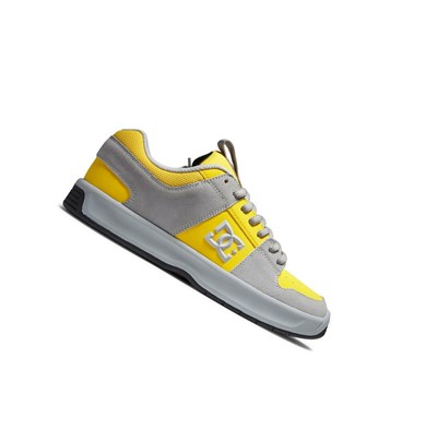 DC Lynx Zero Skate Topanky Panske Siva Žlté | KB2691874