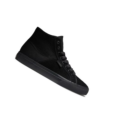 DC Manual High Top Semisove Tenisky Panske Čierne Čierne | KH6251837