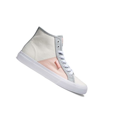 DC Manual High-Top Tenisky Damske Siva Ruzove | DG2156407