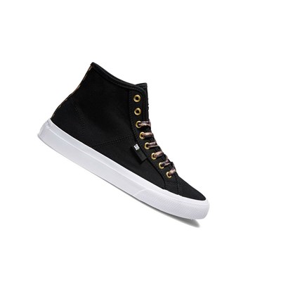 DC Manual High-Top Tenisky Damske Čierne Leopardie | HN6507839