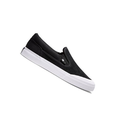 DC Manual RT Skate Topanky Panske Čierne Biele | NC1053927