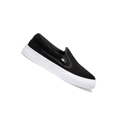 DC Manual Semisove Slip On Detske Čierne Biele | CB6983201