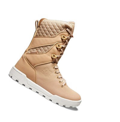 DC Nadene High Leg Zimne Cizmy Damske Hnede | LI7103659