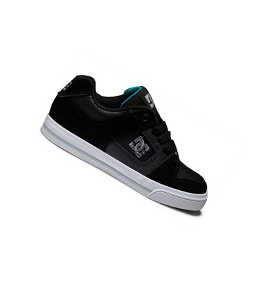 DC Pure Skate Topanky Detske Čierne Siva | OR2815349