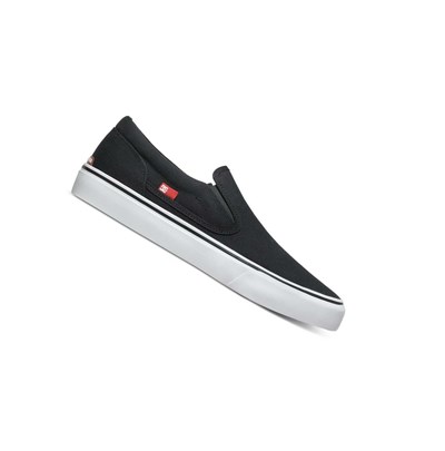 DC Trase Platene Slip On Panske Čierne Biele | VW7038942