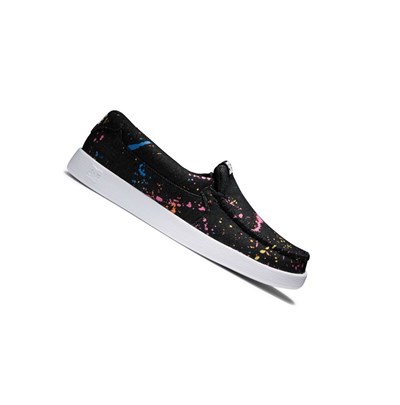 DC Villain Slip On Damske Čierne | OK3841609