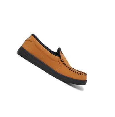 DC Villain Slip On Panske Hnede Čierne | YI2386917
