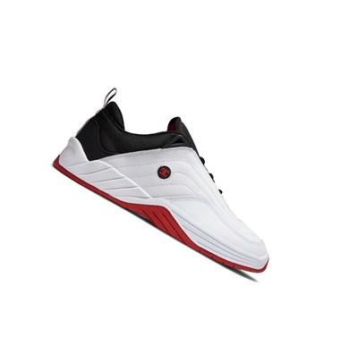 DC Williams Slim Zimne Cizmy Panske Biele Čierne Červené | VD3571286